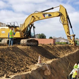 dry and wet utilities water sewer storm drain mains